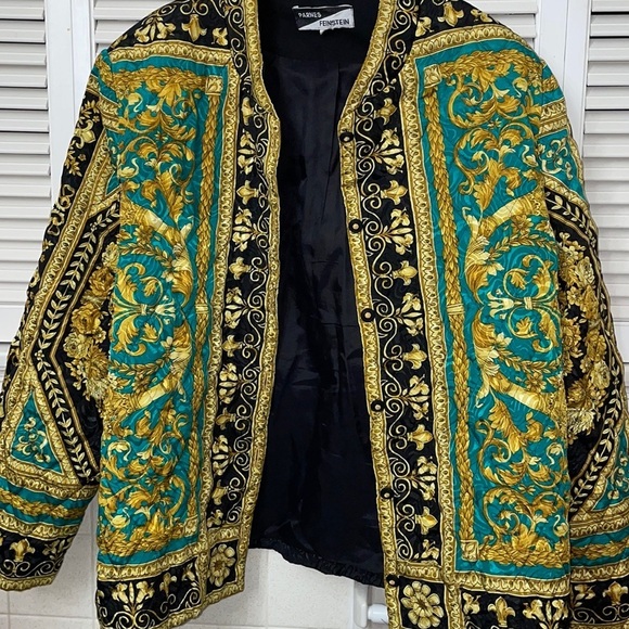 parnes Jackets & Blazers - Versace “LIKE” jacket biggie smalls Halloween theme party vintage